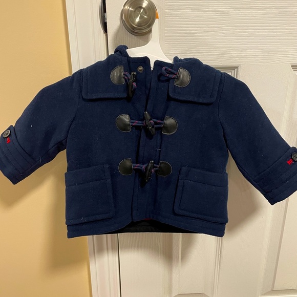 Baby Gap Navy Blue Toggle Coat
Size 6-12 Months. - Picture 8 of 12